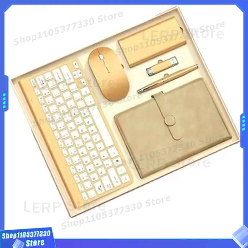 Men Accessories Combo Set - Набор бизнес-аксессуаров 6 в 1 с
