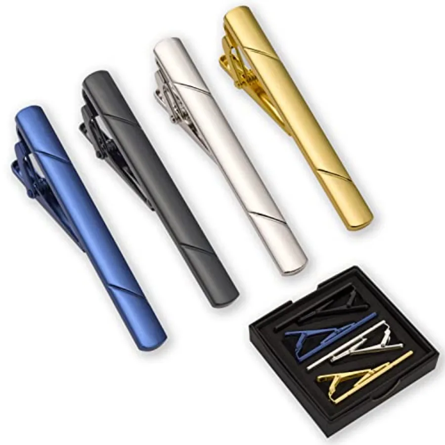 Men Accessories Gift Box - Набор из 4 зажимов для галстука