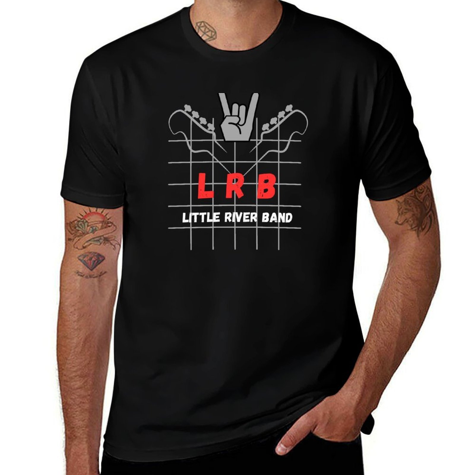 Men'S Accessories Wardrobe - Футболка LRB-Little River Band для концертов,