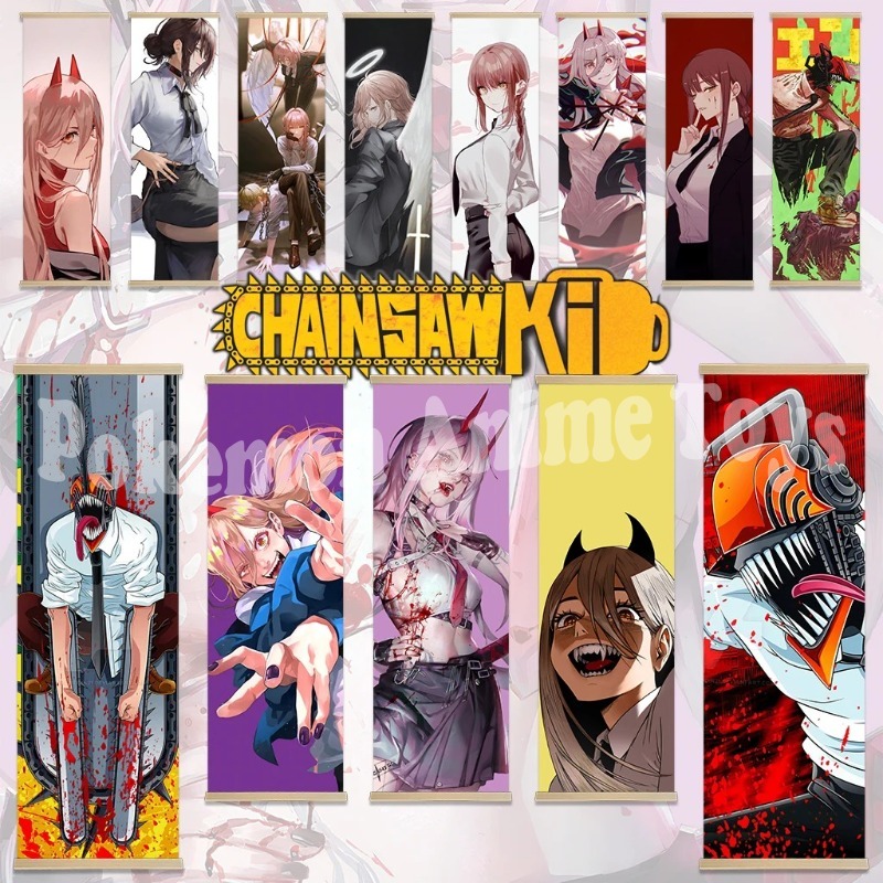 Chainsaw Man Anime Poster Wood – обзор и цена Quality Men'S Accessories