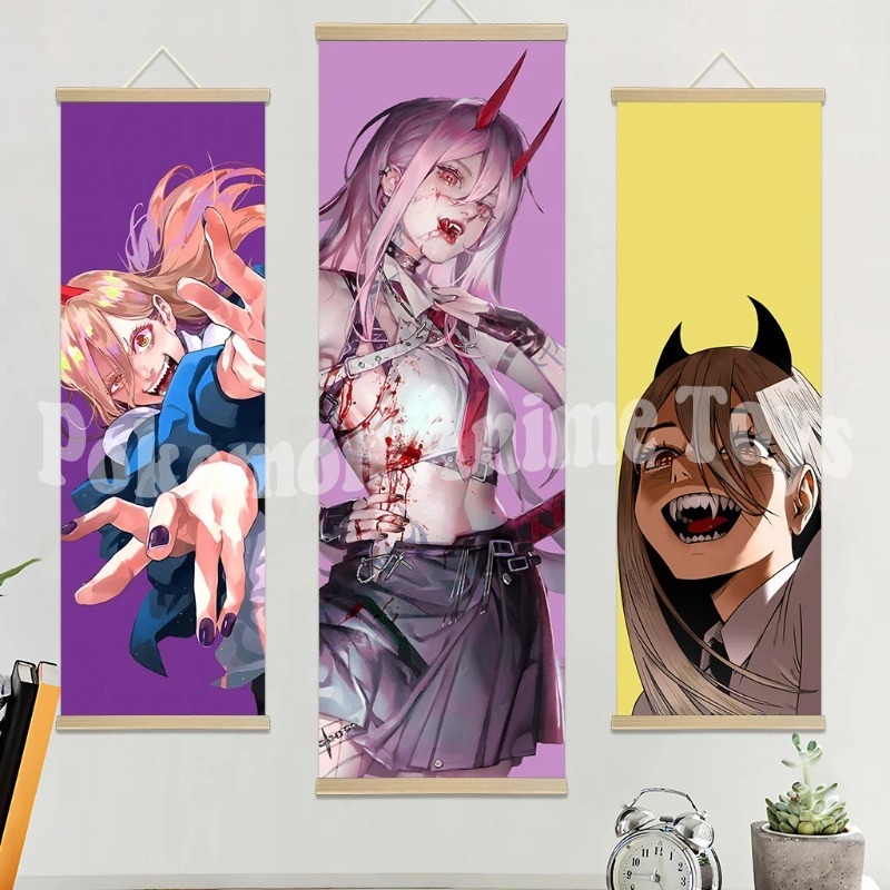 Chainsaw Man Anime Poster Wood – обзор и цена Quality Men'S Accessories